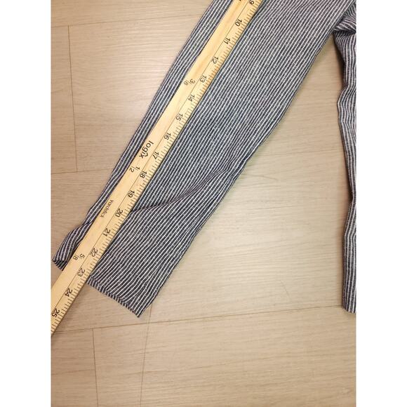 KOCH Made in USA Striped Blazer in Lightweight Cotton-Linen Feel, Size S - Picture 6 of 12